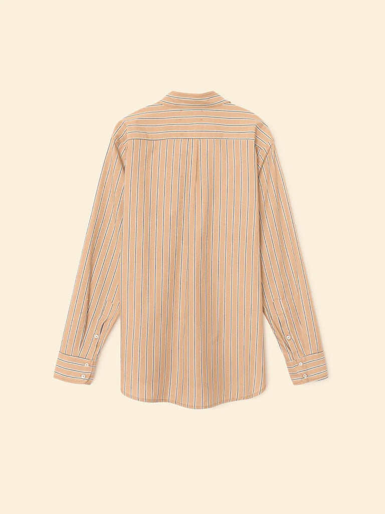 Beau Shirt Toffee Stripe