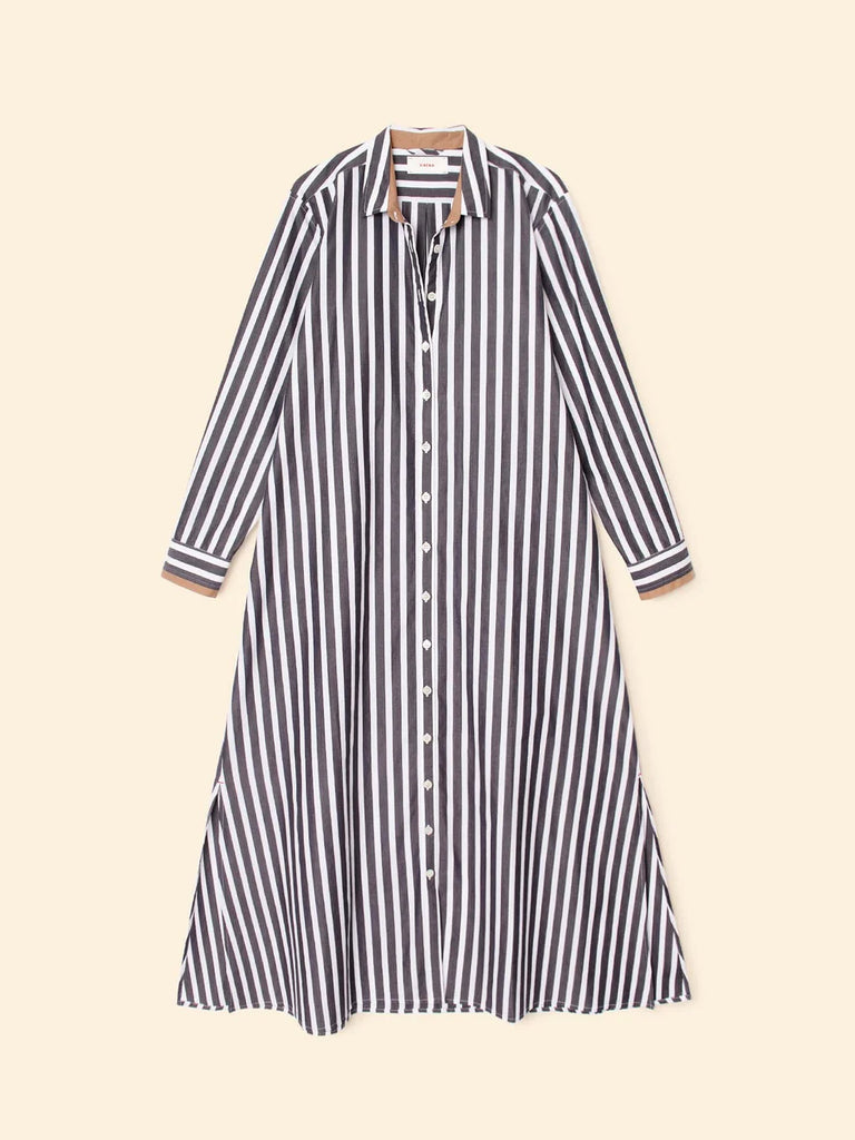 Boden Dress Ink Stripe