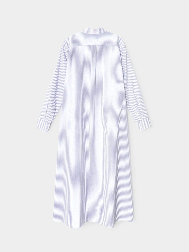 Boden Dress Blue Aggie Stripe