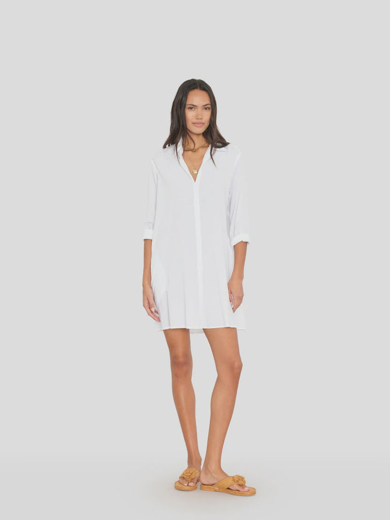 Bobby Dress White