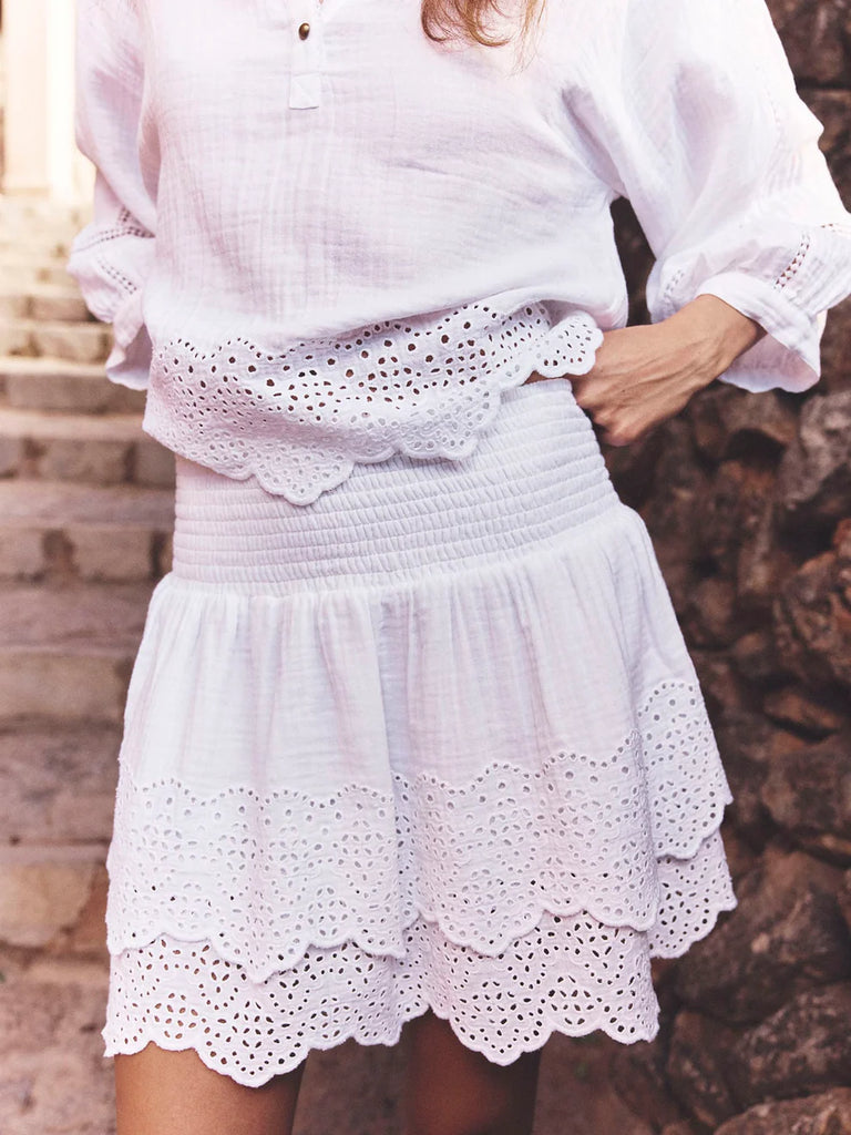 Rima Skirt White