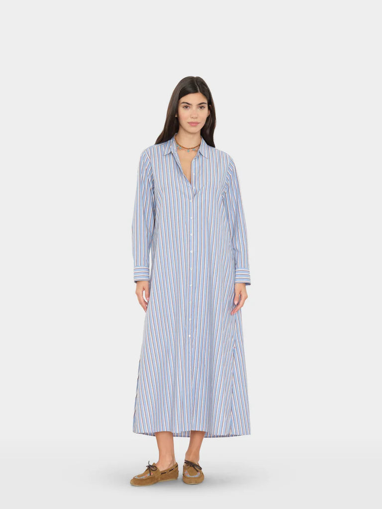 Boden Dress Blue Cedar