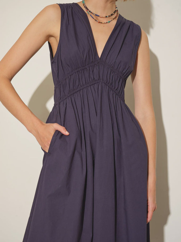 Cyra Dress Darkest Navy