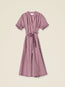 Liora Dress Fig Stripe