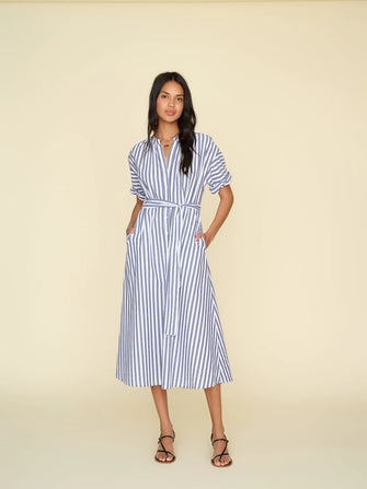 Liora Dress Twilight Stripe