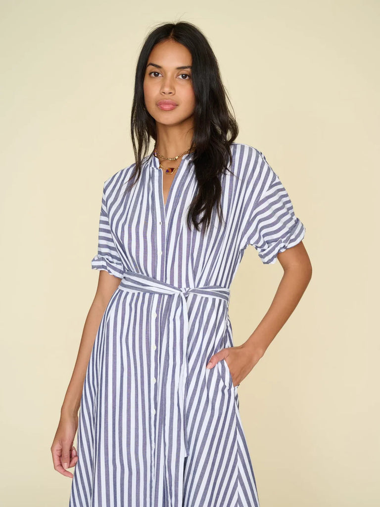 Liora Dress Twilight Stripe