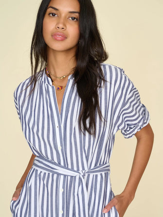 Liora Dress Twilight Stripe