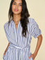 Liora Dress Twilight Stripe