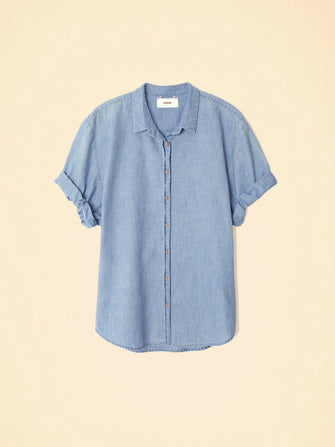 Channing Shirt Dusty Blue Chambray