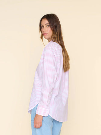 Beau Shirt Peony Stripe