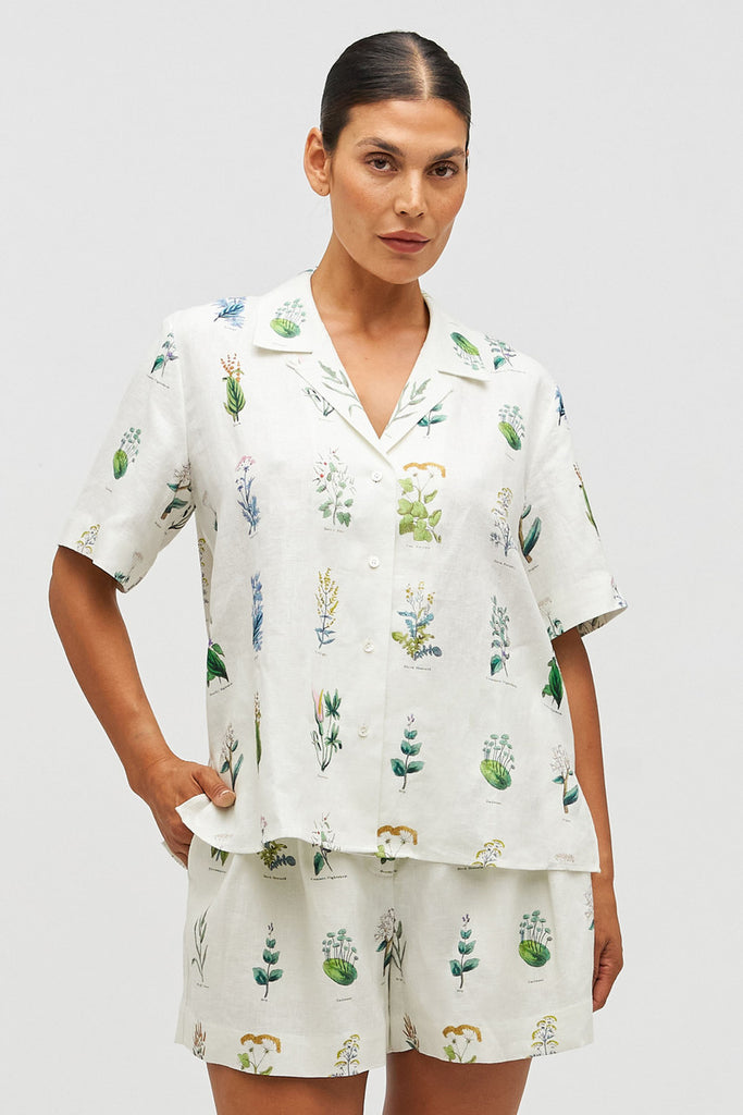 Greenhouse Floral Camp Shirt