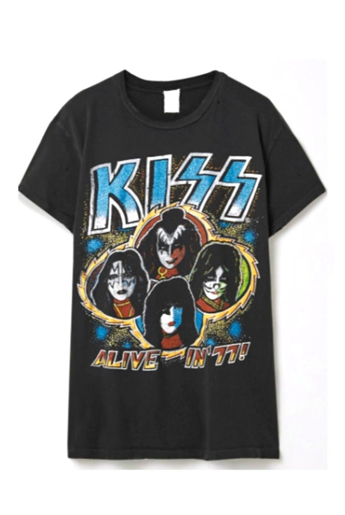 KISS Alive in 77 Coal Pigment