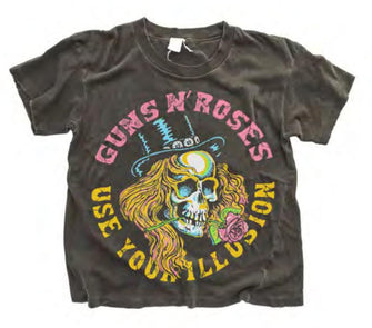Guns and Roses Cropped Tee