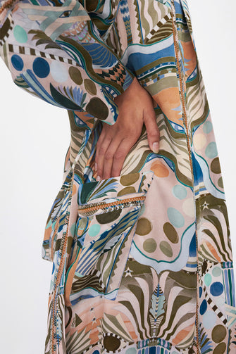 Karim Robe Giza Blue