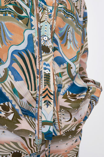 Joyce Shirt Giza Blue