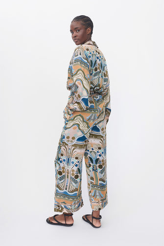 Henry Pants Giza Blue