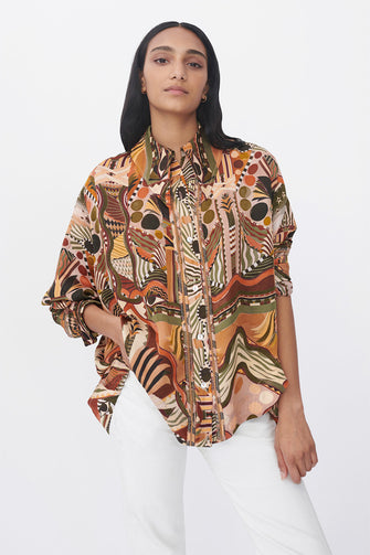 Joyce Shirt Giza Gold