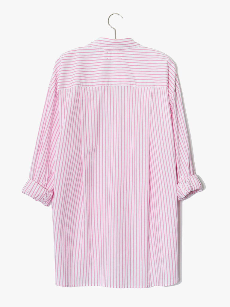 Sydney Oversized Shirt Pink Kiss