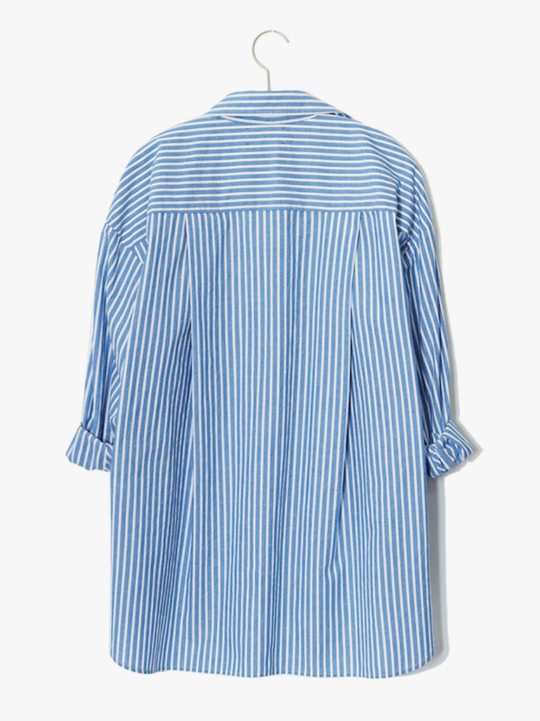 Sydney Oversized Shirt Sail Blue