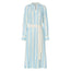 Long Stripe Shirt Dress