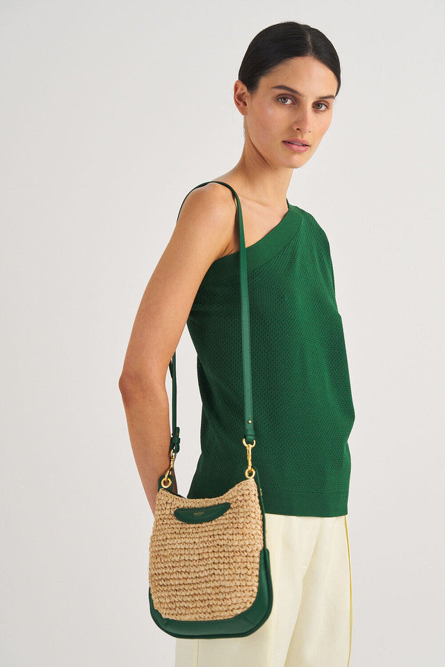 Haskin Texture Small Hobo Treehouse