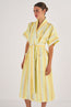 Long Stripe Robe Marigold
