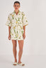 Field Daisy Print Robe