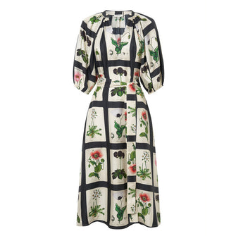 Midnight Poppy Dress