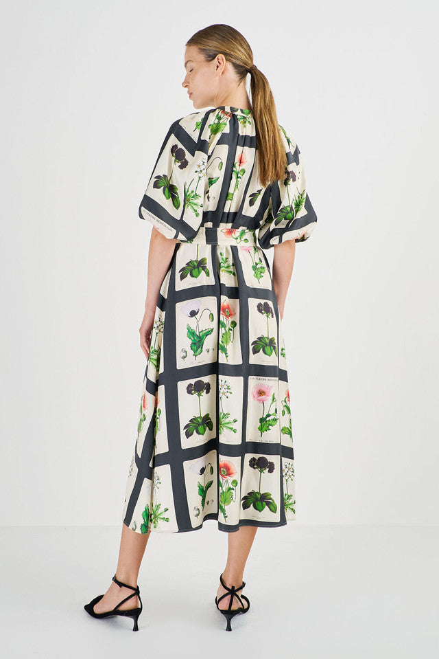 Midnight Poppy Dress