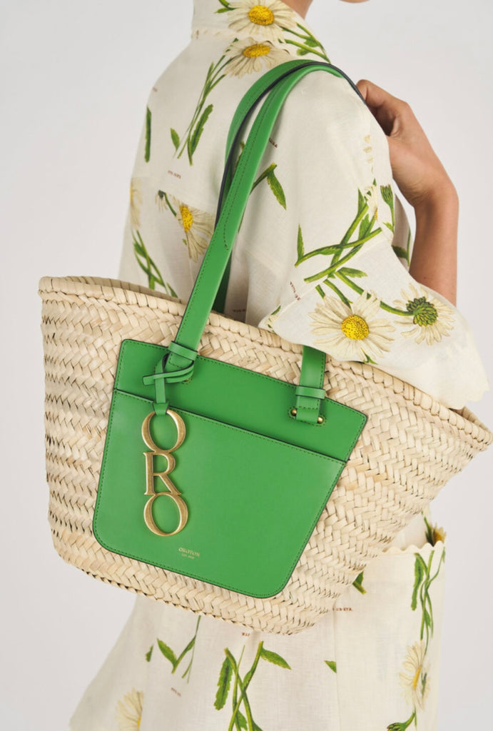 Maine Medium Tote Green