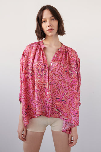 Nora Blouse Gunai Pink