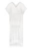 Abira Classic Caftan White