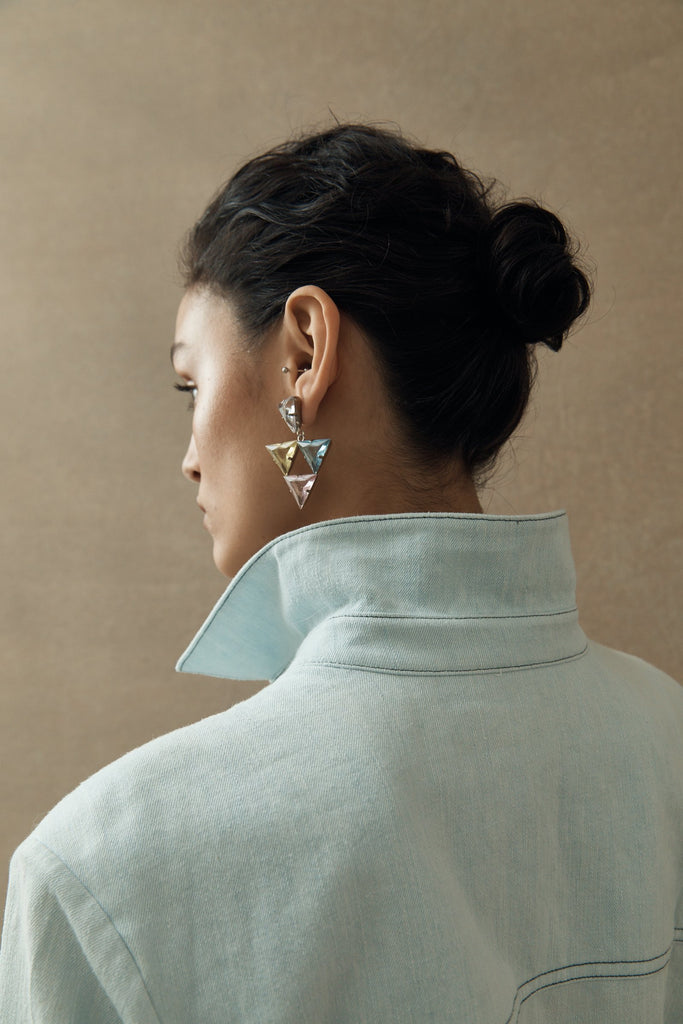 Como Shirt Sun Bleached Organic Denim