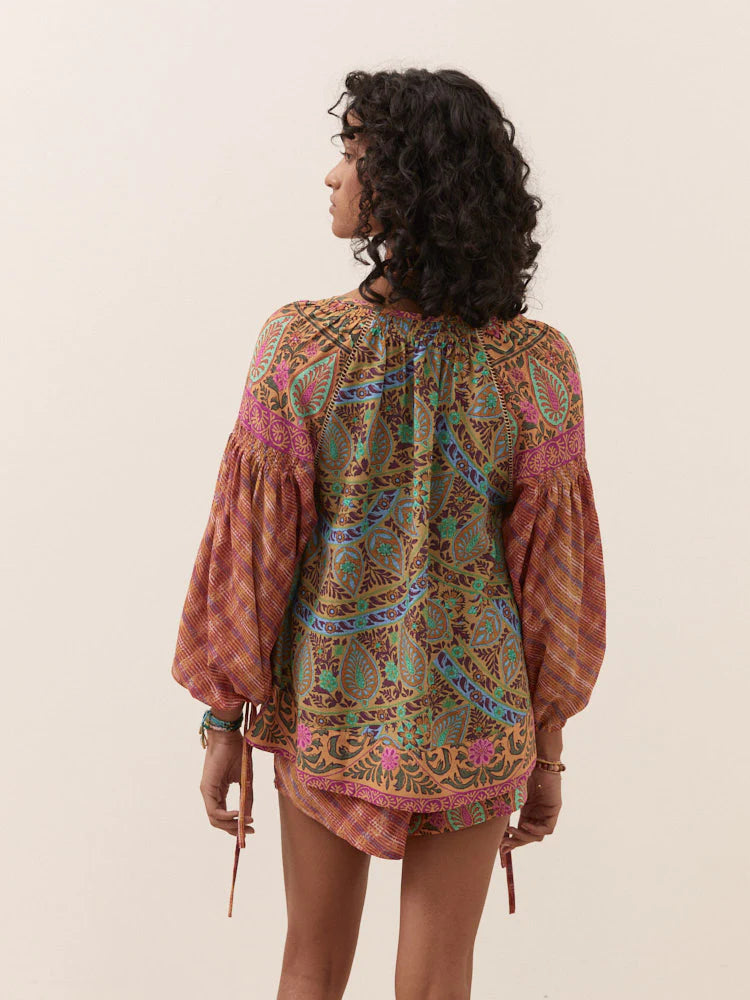 Es Canar Smock Blouse