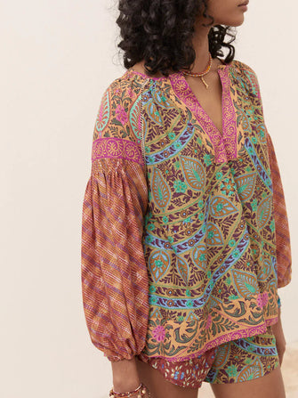 Es Canar Smock Blouse