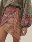 Es Canar Mini Wrap Skirt