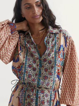 Clementine Maxi Smock Dress