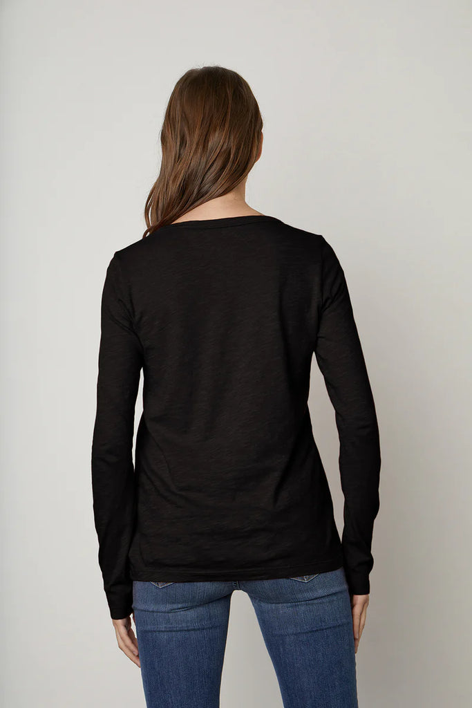 Velvet Original Lizzie Tee Black