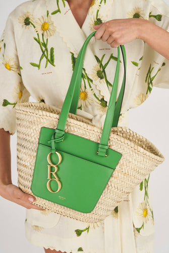 Maine Medium Tote Green