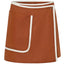 Contrast Bind Skirt Brandy