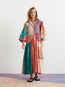 Kaleido Maxi Smock Dress