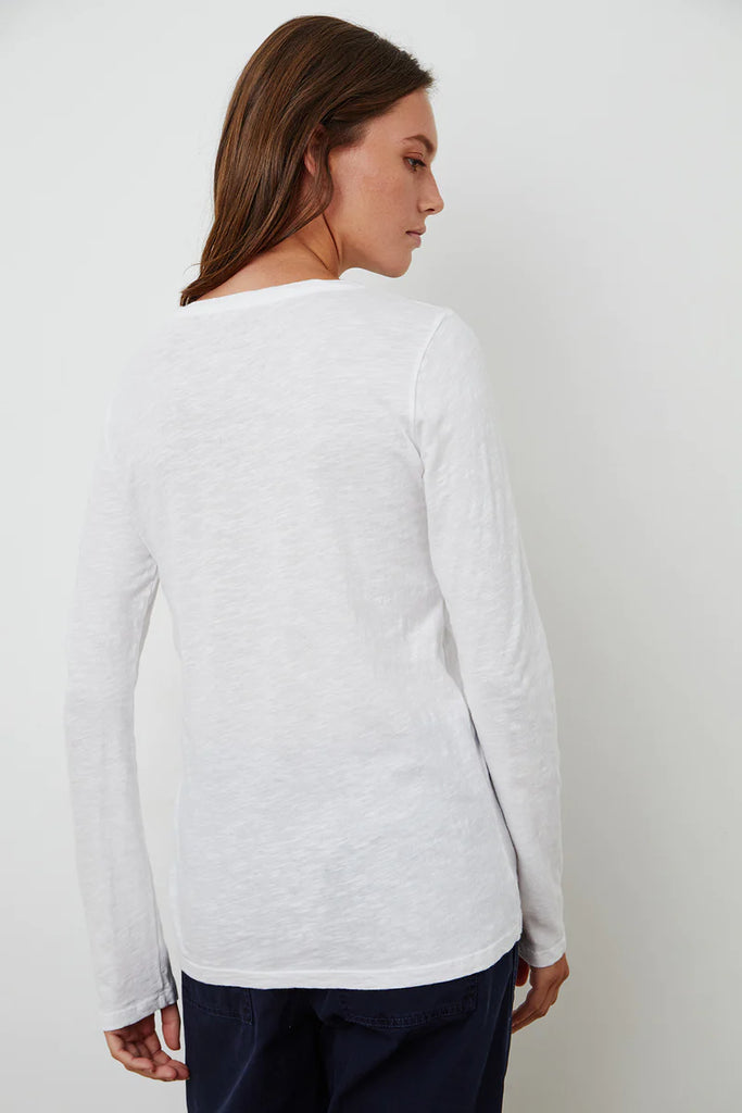Velvet Original Lizzie Tee White
