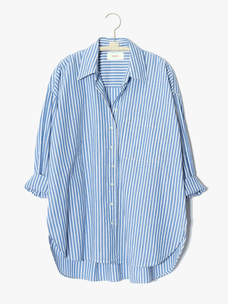 Sydney Oversized Shirt Sail Blue