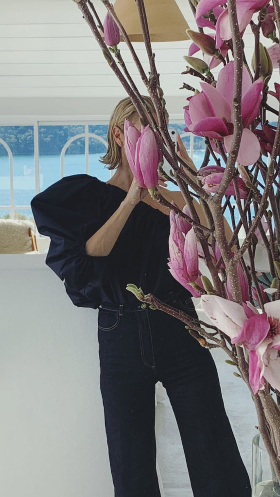 Mariposa Blouse Black