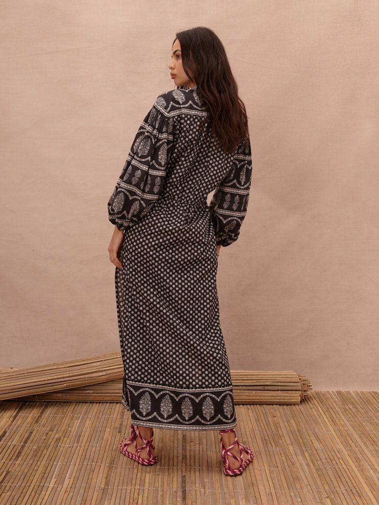 Hermia Maxi Smock Dress