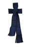 Handwoven Wide Navy and Black Belt