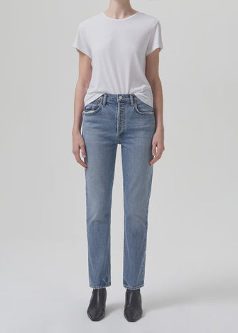 Riley Long Jean in Quiver