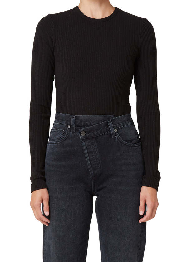 Alma Longsleeve Rib Tee