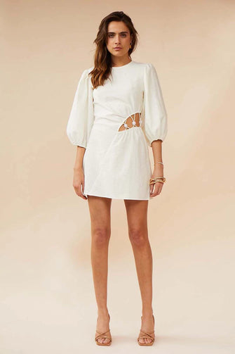 Astrid Resin Detail Mini Dress