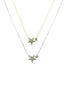 Hera Double Diamond Star Necklace